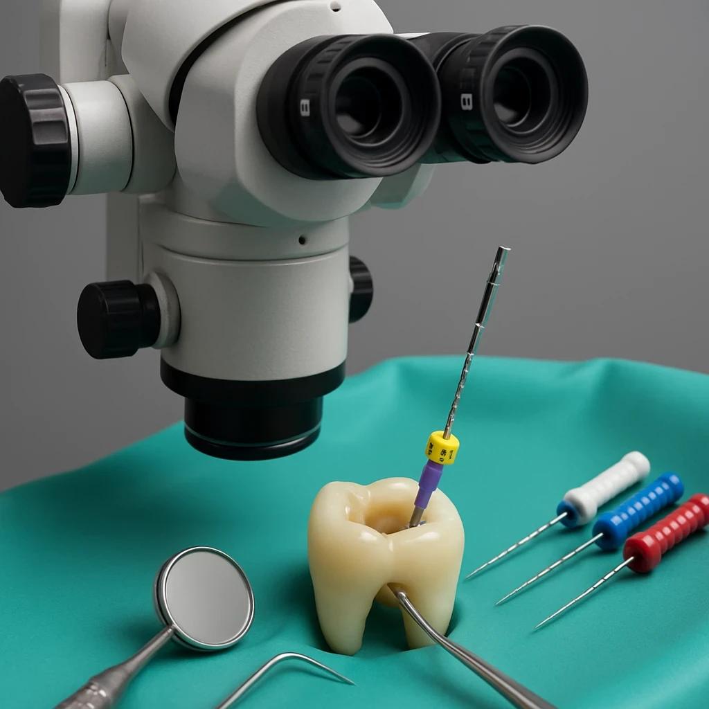 Na czym polega leczenie kanałowe pod mikroskopem?